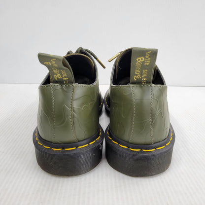 【中古品】【メンズ】 Dr.Martens ドクターマーチン × A BATHING APE アベイシングエイプ BAPE PETRI SHOE シューズ 靴 164-261010-as-03-izu サイズ：UK7 カラー：カーキ 万代Net店