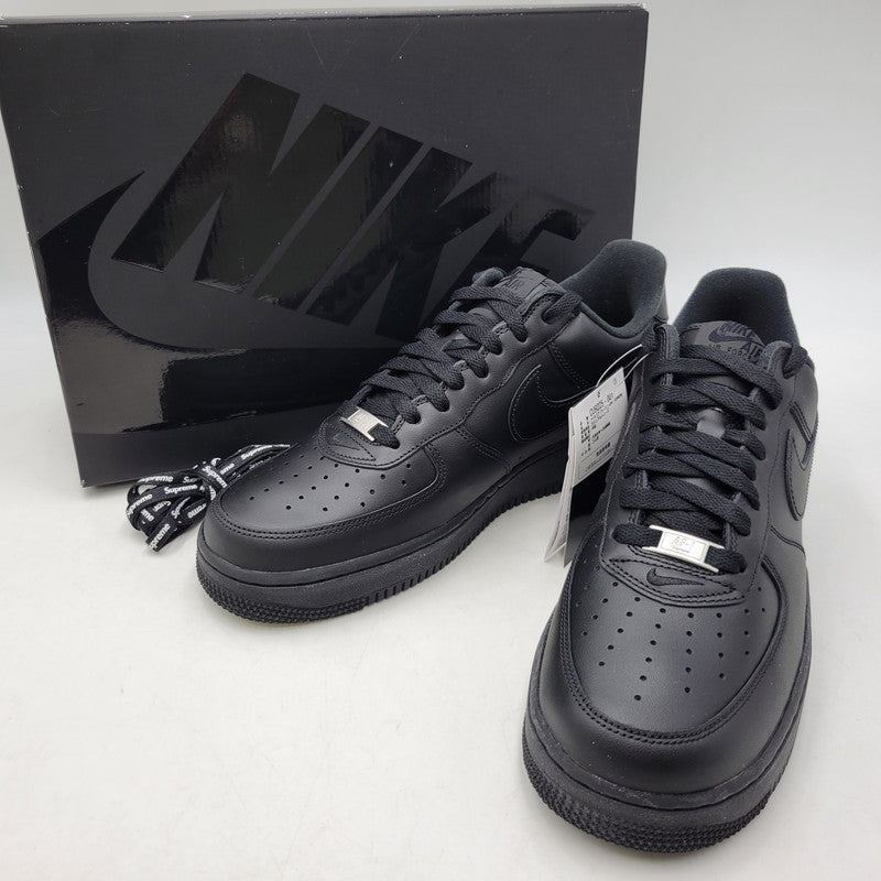 【中古品】【メンズ】 NIKE ナイキ × SUPREME シュプリーム AIR FORCE 1 LOW SP CU9225-001 エアフォース 1 ロー SP スニーカー 靴 160-261010-as-20-izu サイズ：27.5cm カラー：BLACK/BLACK 万代Net店