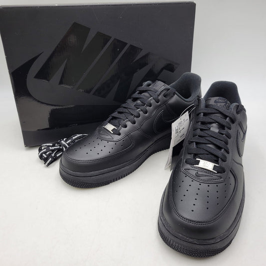 【中古品】【メンズ】 NIKE ナイキ × SUPREME シュプリーム AIR FORCE 1 LOW SP CU9225-001 エアフォース 1 ロー SP スニーカー 靴 160-261010-as-20-izu サイズ：27.5cm カラー：BLACK/BLACK 万代Net店