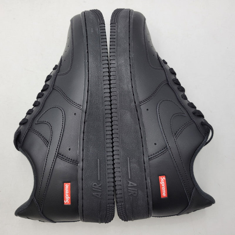 【中古品】【メンズ】 NIKE ナイキ × SUPREME シュプリーム AIR FORCE 1 LOW SP CU9225-001 エアフォース 1 ロー SP スニーカー 靴 160-261010-as-20-izu サイズ：27.5cm カラー：BLACK/BLACK 万代Net店