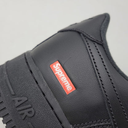 【中古品】【メンズ】 NIKE ナイキ × SUPREME シュプリーム AIR FORCE 1 LOW SP CU9225-001 エアフォース 1 ロー SP スニーカー 靴 160-261010-as-20-izu サイズ：27.5cm カラー：BLACK/BLACK 万代Net店