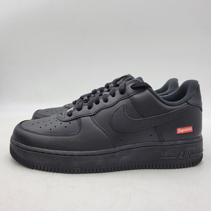 【中古品】【メンズ】 NIKE ナイキ × SUPREME シュプリーム AIR FORCE 1 LOW SP CU9225-001 エアフォース 1 ロー SP スニーカー 靴 160-261010-as-20-izu サイズ：27.5cm カラー：BLACK/BLACK 万代Net店