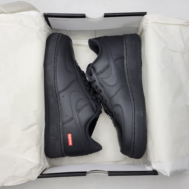 【中古品】【メンズ】 NIKE ナイキ × SUPREME シュプリーム AIR FORCE 1 LOW SP CU9225-001 エアフォース 1 ロー SP スニーカー 靴 160-261010-as-20-izu サイズ：27.5cm カラー：BLACK/BLACK 万代Net店