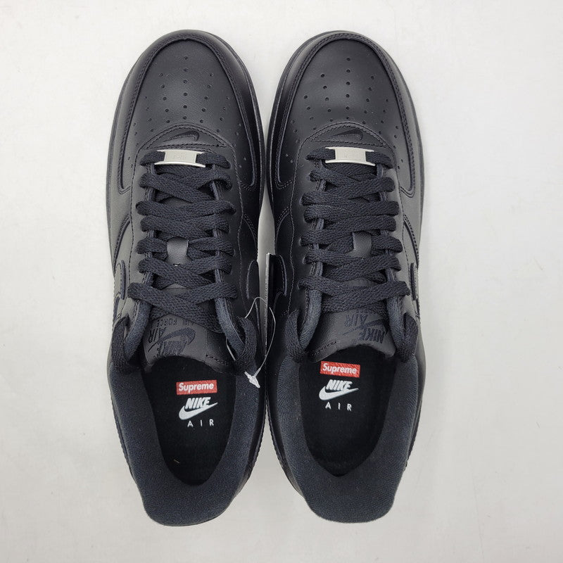 【中古品】【メンズ】 NIKE ナイキ × SUPREME シュプリーム AIR FORCE 1 LOW SP CU9225-001 エアフォース 1 ロー SP スニーカー 靴 160-261010-as-20-izu サイズ：27.5cm カラー：BLACK/BLACK 万代Net店