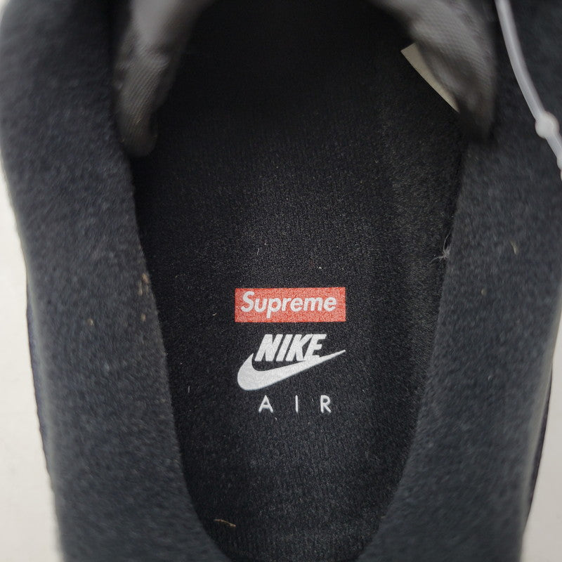 【中古品】【メンズ】 NIKE ナイキ × SUPREME シュプリーム AIR FORCE 1 LOW SP CU9225-001 エアフォース 1 ロー SP スニーカー 靴 160-261010-as-20-izu サイズ：27.5cm カラー：BLACK/BLACK 万代Net店