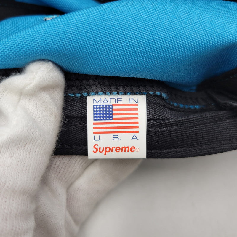 【中古品】【メンズ/レディース】 Supreme シュプリーム CORDURA CAMP CAP コーデュラ キャンプ キャップ 帽子 185-261010-as-19-izu サイズ：F カラー：ライトブルー 万代Net店