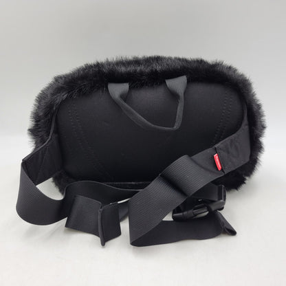 【中古品】【メンズ/レディース】 Supreme シュプリーム × THE NORTH FACE ザ・ノースフェイス FAUX FUR WAIST BAG NF0A5G87 フェイクファー ウエストバッグ カバン 鞄 188-261010-as-18-izu カラー：ブラック 万代Net店