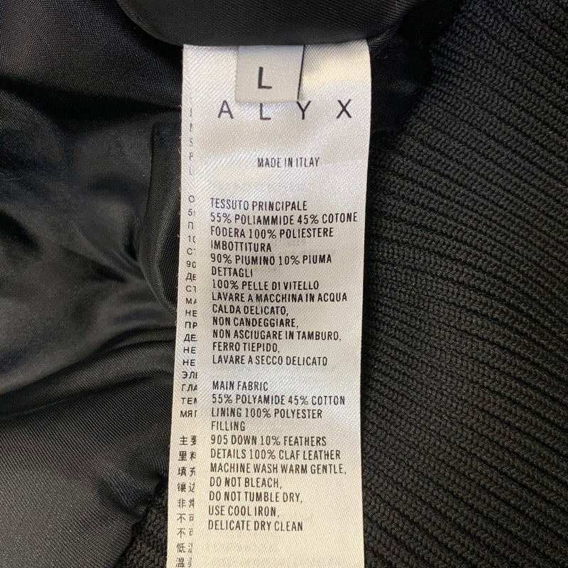 【中古品】【メンズ】 1017 ALYX 9SM アリクス FLIGHT BOMBER JACKET フライト ボンバー ジャケット アウター 141-261011-sm-01-izu サイズ：L カラー：ブラック 万代Net店