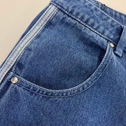 【中古品】【メンズ】 ADIDAS アディダス JC6234 DENIM FIREBIRD PANTS デニム ファイヤーバードパンツ ボトムス 159-261016-kh-01-izu サイズ：32 カラー：インディゴ 万代Net店