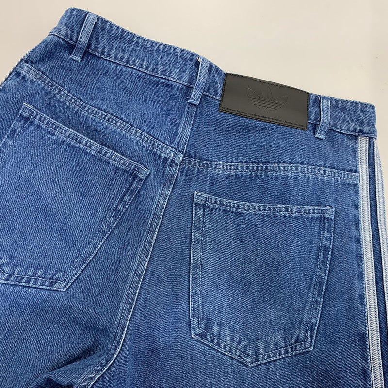 【中古品】【メンズ】 ADIDAS アディダス JC6234 DENIM FIREBIRD PANTS デニム ファイヤーバードパンツ ボトムス 159-261016-kh-01-izu サイズ：32 カラー：インディゴ 万代Net店