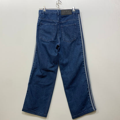 【中古品】【メンズ】 ADIDAS アディダス JC6234 DENIM FIREBIRD PANTS デニム ファイヤーバードパンツ ボトムス 159-261016-kh-01-izu サイズ：32 カラー：インディゴ 万代Net店