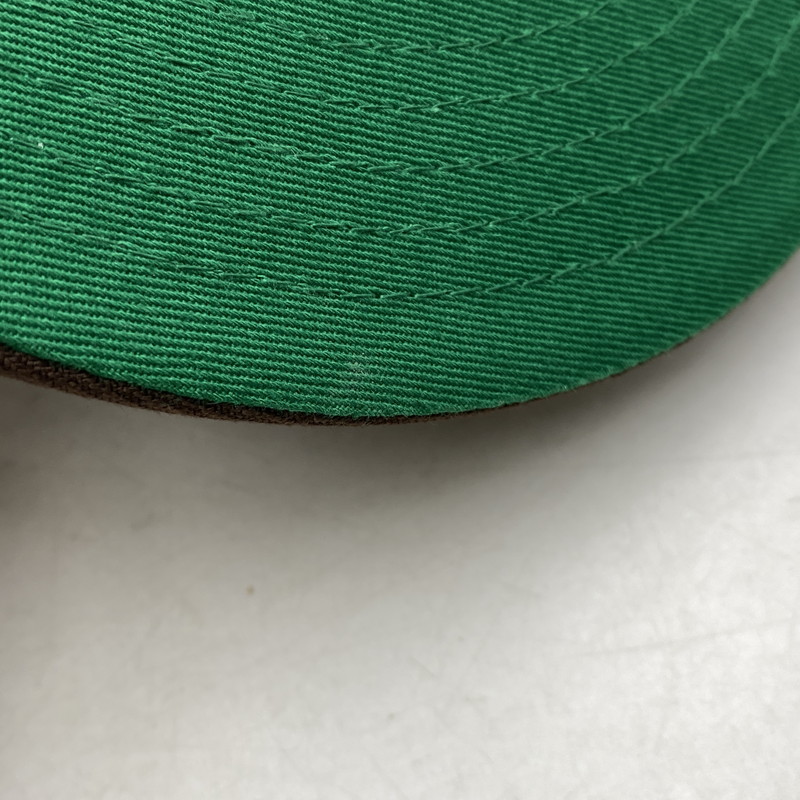 【中古品】【メンズ/レディース】 NEW ERA ニューエラ×UNION ユニオン 59FIFTY U HALO LOGO CAP ロゴ キャップ 帽子 185-261017-cs-17-izu サイズ：7 3/8 カラー：ブラウン 万代Net店