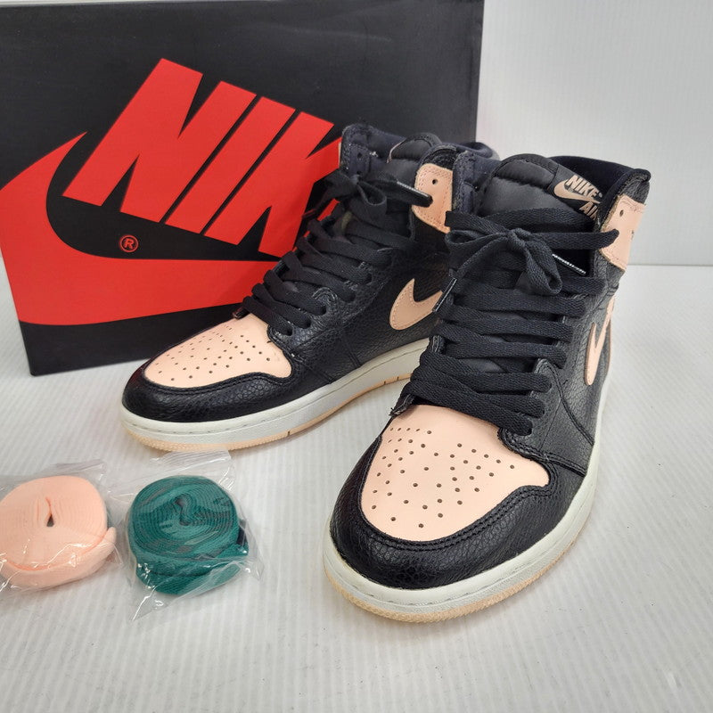 【中古品】【メンズ】 NIKE ナイキ AIR JORDAN 1 RETRO HIGH OG 555088-081 エア ジョーダン 1 レトロ ハイ OG スニーカー 靴 160-261010-as-08-izu サイズ：26.5cm カラー：BLACK/CRIMSON TINT-WHITE 万代Net店