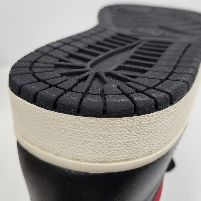 【中古品】【メンズ】 NIKE ナイキ AIR JORDAN 1 RETRO HIGH OG 555088-061 エアジョーダン 1 レトロ ハイ OG スニーカー 靴 160-261010-as-07-izu サイズ：26.5cm カラー：BLACK/GYM RED-WHITE-SAIL 万代Net店