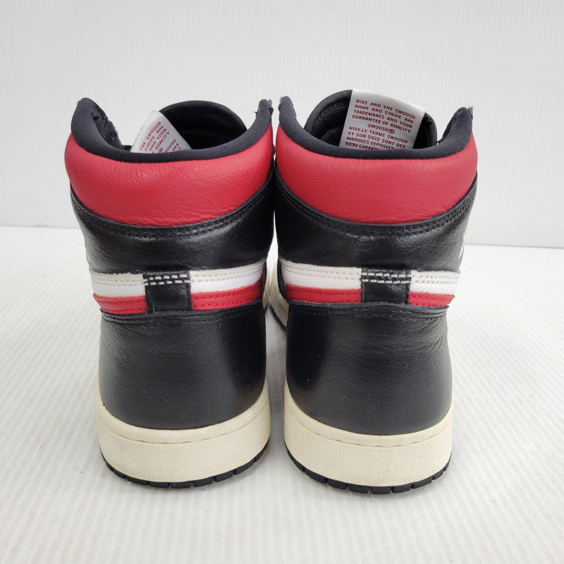 【中古品】【メンズ】 NIKE ナイキ AIR JORDAN 1 RETRO HIGH OG 555088-061 エアジョーダン 1 レトロ ハイ OG スニーカー 靴 160-261010-as-07-izu サイズ：26.5cm カラー：BLACK/GYM RED-WHITE-SAIL 万代Net店