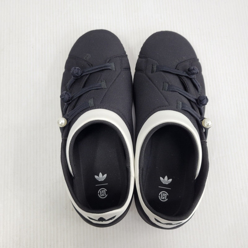 【中古品】【メンズ】 adidas アディダス × CLOT クロット QI FLOW BY EDISON CHEN JQ4053 QI フロー バイ エディソンチェン スニーカー シューズ 靴 161-261010-as-11-izu サイズ：26.5cm カラー：CBLACK/FTWWHT/CBLACK 万代Net店