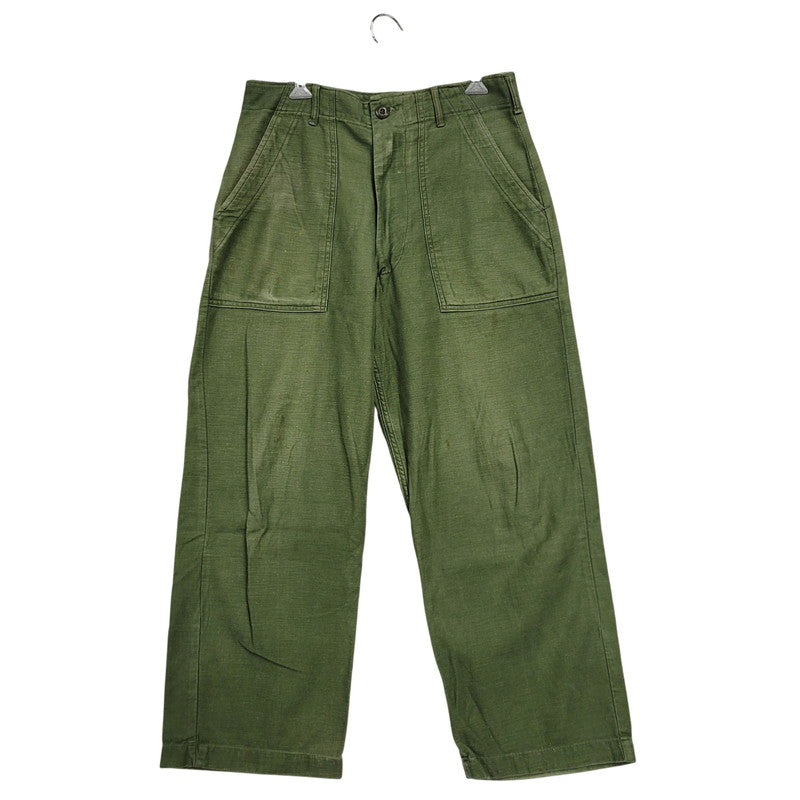 【中古品】【メンズ】 U.S.ARMY ユーエスアーミー BAKER PANTS DSA100-70-C-0825 ベイカーパンツ 157-261010-as-28-izu サイズ：30×29 カラー：オリーブ 万代Net店