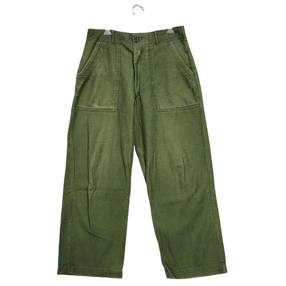 【中古品】【メンズ】 U.S.ARMY ユーエスアーミー BAKER PANTS DSA100-70-C-0825 ベイカーパンツ 157-261010-as-28-izu サイズ：30×29 カラー：オリーブ 万代Net店