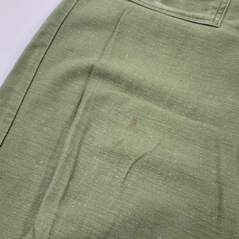 【中古品】【メンズ】 U.S.ARMY ユーエスアーミー BAKER PANTS DSA100-70-C-0825 ベイカーパンツ 157-261010-as-28-izu サイズ：30×29 カラー：オリーブ 万代Net店