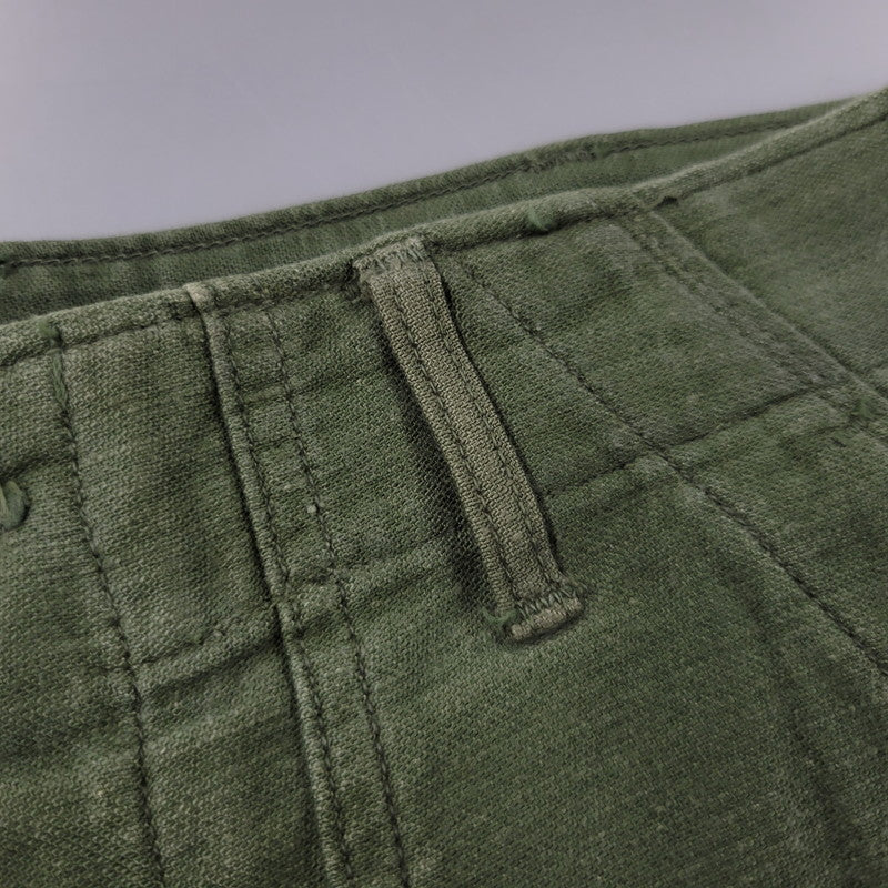 【中古品】【メンズ】 U.S.ARMY ユーエスアーミー BAKER PANTS DSA100-70-C-0825 ベイカーパンツ 157-261010-as-28-izu サイズ：30×29 カラー：オリーブ 万代Net店