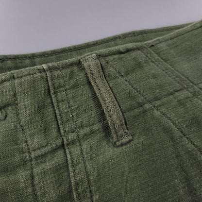 【中古品】【メンズ】 U.S.ARMY ユーエスアーミー BAKER PANTS DSA100-70-C-0825 ベイカーパンツ 157-261010-as-28-izu サイズ：30×29 カラー：オリーブ 万代Net店