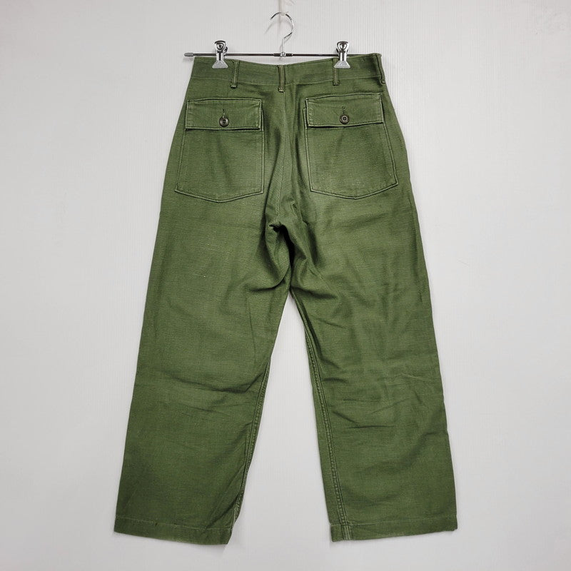 【中古品】【メンズ】 U.S.ARMY ユーエスアーミー BAKER PANTS DSA100-70-C-0825 ベイカーパンツ 157-261010-as-28-izu サイズ：30×29 カラー：オリーブ 万代Net店
