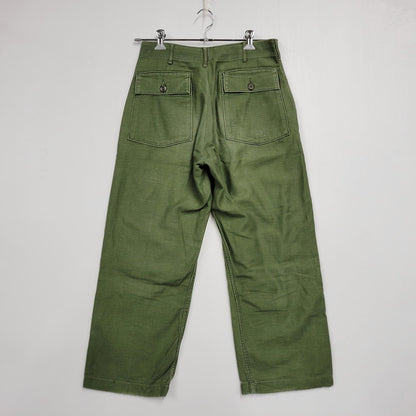 【中古品】【メンズ】 U.S.ARMY ユーエスアーミー BAKER PANTS DSA100-70-C-0825 ベイカーパンツ 157-261010-as-28-izu サイズ：30×29 カラー：オリーブ 万代Net店