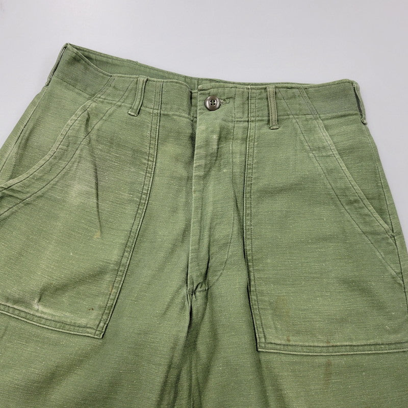 【中古品】【メンズ】 U.S.ARMY ユーエスアーミー BAKER PANTS DSA100-70-C-0825 ベイカーパンツ 157-261010-as-28-izu サイズ：30×29 カラー：オリーブ 万代Net店