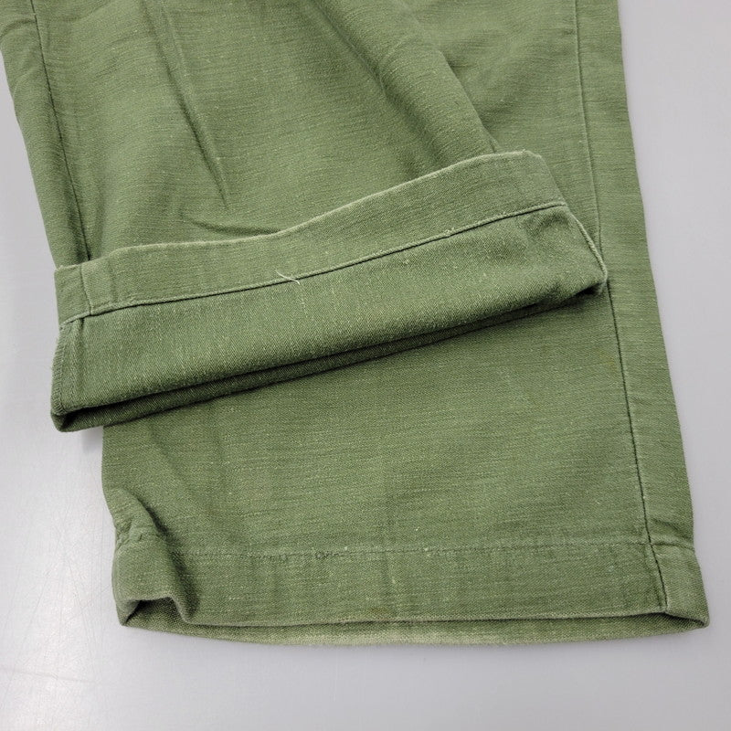 【中古品】【メンズ】 U.S.ARMY ユーエスアーミー BAKER PANTS DSA100-70-C-0825 ベイカーパンツ 157-261010-as-28-izu サイズ：30×29 カラー：オリーブ 万代Net店