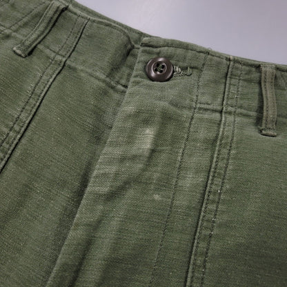【中古品】【メンズ】 U.S.ARMY ユーエスアーミー BAKER PANTS DSA100-70-C-0825 ベイカーパンツ 157-261010-as-28-izu サイズ：30×29 カラー：オリーブ 万代Net店