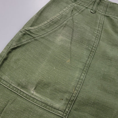【中古品】【メンズ】 U.S.ARMY ユーエスアーミー BAKER PANTS DSA100-70-C-0825 ベイカーパンツ 157-261010-as-28-izu サイズ：30×29 カラー：オリーブ 万代Net店