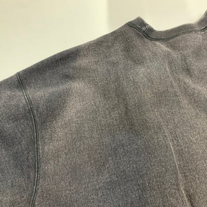 【中古品】【メンズ】 SUPREME シュプリーム WASHED BOX LOGO CREWNECK ウォッシュド ボックス ロゴ クルーネック トップス 長袖 149-261011-sm-07-izu サイズ：XL カラー：ブラック 万代Net店