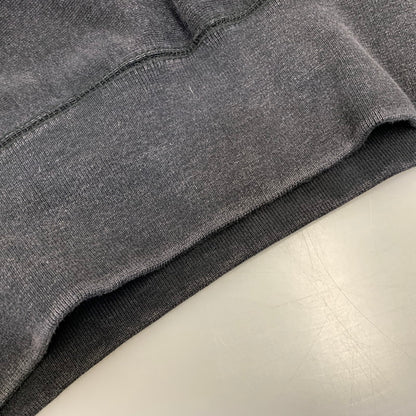 【中古品】【メンズ】 SUPREME シュプリーム WASHED BOX LOGO CREWNECK ウォッシュド ボックス ロゴ クルーネック トップス 長袖 149-261011-sm-07-izu サイズ：XL カラー：ブラック 万代Net店