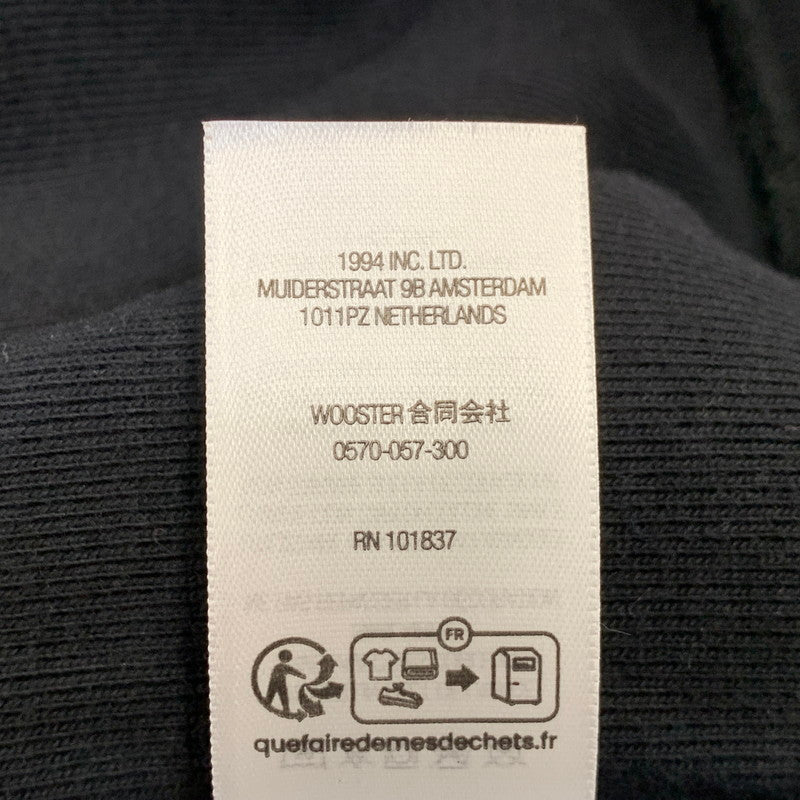 【中古品】【メンズ】 SUPREME シュプリーム WASHED BOX LOGO CREWNECK ウォッシュド ボックス ロゴ クルーネック トップス 長袖 149-261011-sm-07-izu サイズ：XL カラー：ブラック 万代Net店