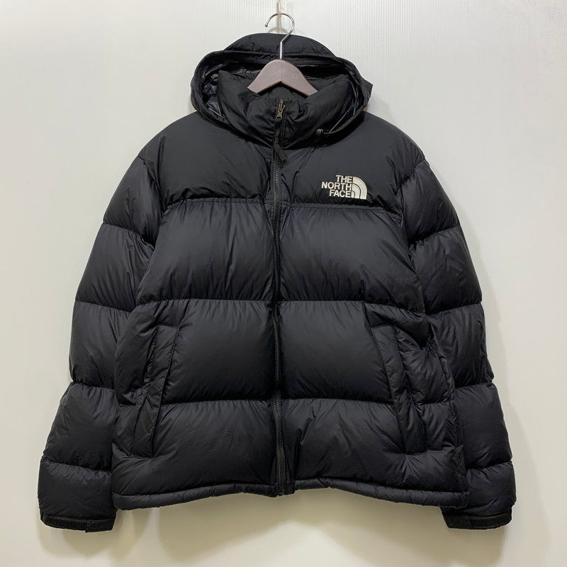 【中古品】【メンズ】 THE NORTH FACE ザ・ノースフェイス ND92555 NUPTSE JACKET ヌプシジャケット アウター トップス 144-261011-sm-04-izu サイズ：XL カラー：ブラック 万代Net店