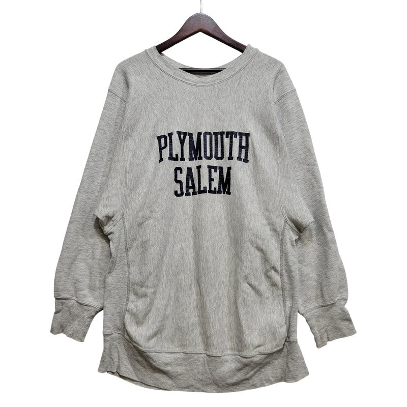 【中古品】【メンズ】 CAMBER キャンバー PLYMOUTH SALEM SWEATSHIRT スウェット USA製 プリント 長袖 トップス 146-261015-ay-09-izu サイズ：L カラー：グレー 万代Net店