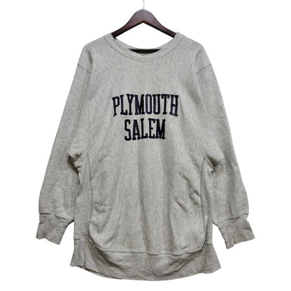【中古品】【メンズ】 CAMBER キャンバー PLYMOUTH SALEM SWEATSHIRT スウェット USA製 プリント 長袖 トップス 146-261015-ay-09-izu サイズ：L カラー：グレー 万代Net店