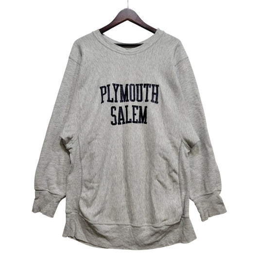 【中古品】【メンズ】 CAMBER キャンバー PLYMOUTH SALEM SWEATSHIRT スウェット USA製 プリント 長袖 トップス 146-261015-ay-09-izu サイズ：L カラー：グレー 万代Net店