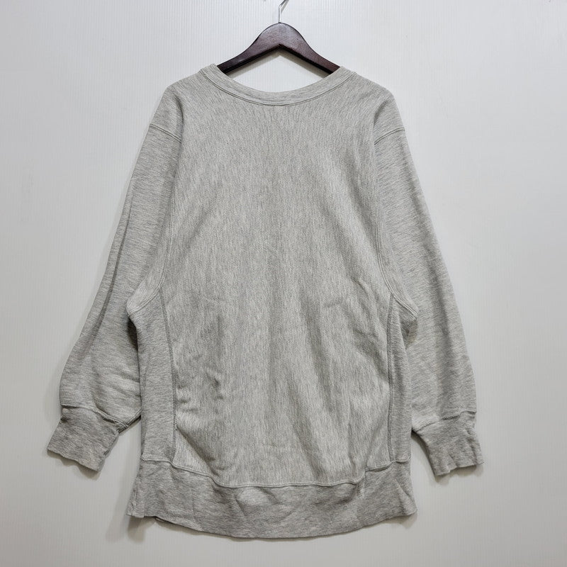 【中古品】【メンズ】 CAMBER キャンバー PLYMOUTH SALEM SWEATSHIRT スウェット USA製 プリント 長袖 トップス 146-261015-ay-09-izu サイズ：L カラー：グレー 万代Net店