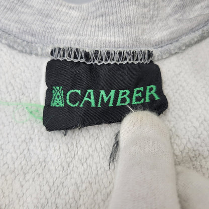 【中古品】【メンズ】 CAMBER キャンバー PLYMOUTH SALEM SWEATSHIRT スウェット USA製 プリント 長袖 トップス 146-261015-ay-09-izu サイズ：L カラー：グレー 万代Net店