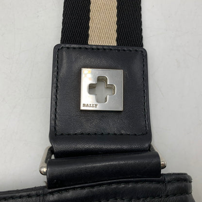 【中古品】【メンズ/レディース】 BALLY バリー SHOULDER BAG ショルダー バッグ カバン 188-261020-yn-03-izu カラー：ブラック 万代Net店