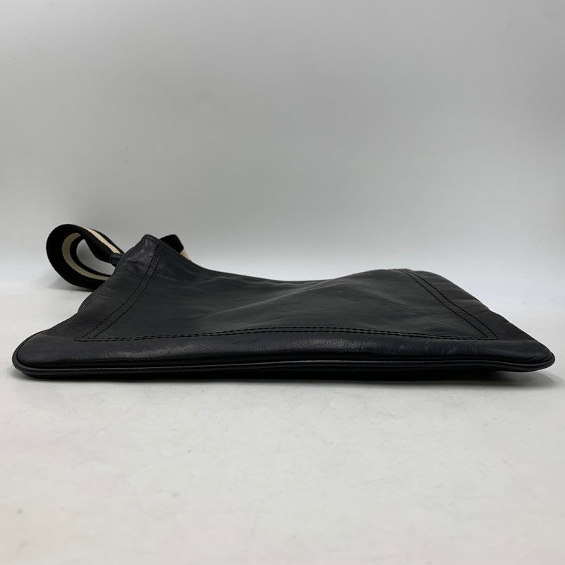 【中古品】【メンズ/レディース】 BALLY バリー SHOULDER BAG ショルダー バッグ カバン 188-261020-yn-03-izu カラー：ブラック 万代Net店