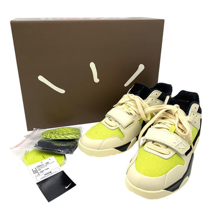 【中古美品】【メンズ】 NIKE ナイキ × TRAVIS SCOTT トラヴィス スコット FZ8117-102 JORDAN JUMPMAN JACK TR CJ1 T-REXX ジャンプマン ジャック スニーカー 靴 160-261011-kh-11-izu サイズ：27.5 カラー：MUSLIN/BLACK-BRIGHT CACTUS 万代Net店