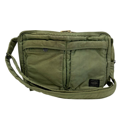 【現状渡し品】【メンズ/レディース】 PORTER ポーター TANKER SHOULDER BAG タンカー ショルダー バッグ カバン 188-261020-yn-02-izu カラー：オリーブ 万代Net店