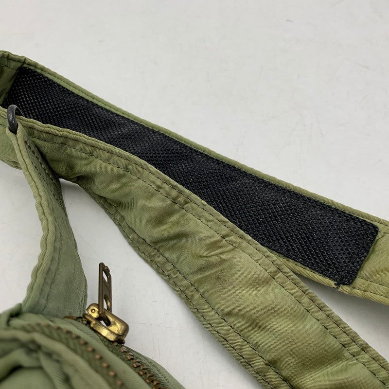 【現状渡し品】【メンズ/レディース】 PORTER ポーター TANKER SHOULDER BAG タンカー ショルダー バッグ カバン 188-261020-yn-02-izu カラー：オリーブ 万代Net店