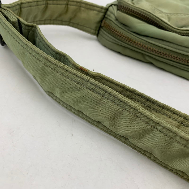【現状渡し品】【メンズ/レディース】 PORTER ポーター TANKER SHOULDER BAG タンカー ショルダー バッグ カバン 188-261020-yn-02-izu カラー：オリーブ 万代Net店