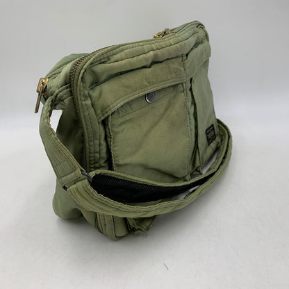 【現状渡し品】【メンズ/レディース】 PORTER ポーター TANKER SHOULDER BAG タンカー ショルダー バッグ カバン 188-261020-yn-02-izu カラー：オリーブ 万代Net店