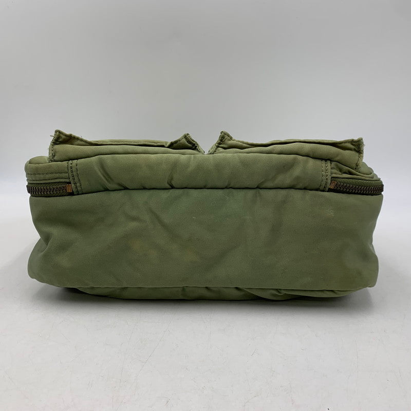 【現状渡し品】【メンズ/レディース】 PORTER ポーター TANKER SHOULDER BAG タンカー ショルダー バッグ カバン 188-261020-yn-02-izu カラー：オリーブ 万代Net店
