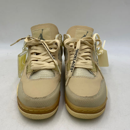 【中古品】【メンズ】 NIKE ナイキ × OFF-WHITE オフホワイト CV9388-100 WOMEN'S AIR JORDAN 4 SP ウィメンズ エアジョーダン 4 スニーカー 靴 160-261011-sm-09-izu サイズ：25.5cm カラー：SAIL 万代Net店