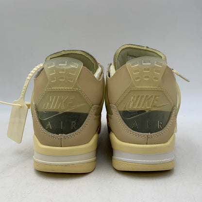 【中古品】【メンズ】 NIKE ナイキ × OFF-WHITE オフホワイト CV9388-100 WOMEN'S AIR JORDAN 4 SP ウィメンズ エアジョーダン 4 スニーカー 靴 160-261011-sm-09-izu サイズ：25.5cm カラー：SAIL 万代Net店